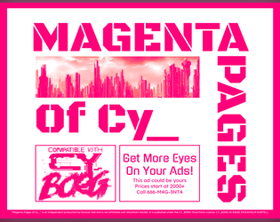 Magenta Pages of Cy_   - One-page gigs for Cy_Borg 