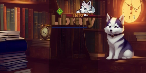 Cover image for Into the Library