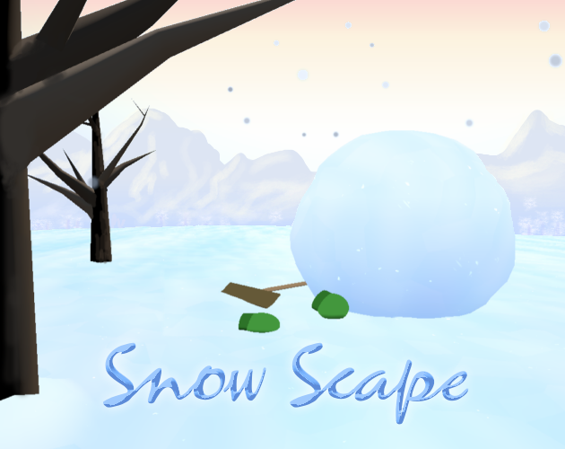 SnowScape by kittco36 for Game Develop Month - itch.io