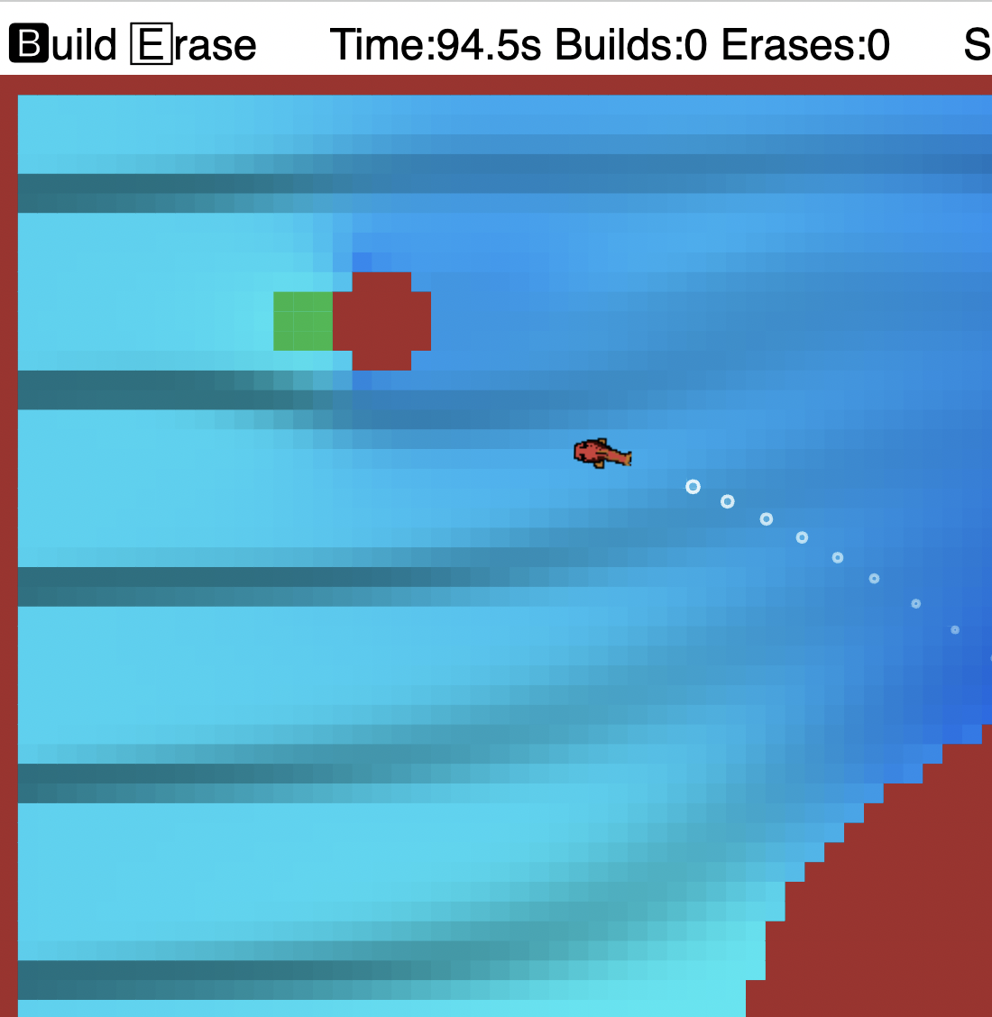 Real Time Fluid Simulator - Build and Swim Puzzle! by mrplow2000
