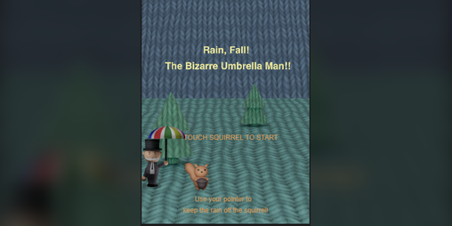 Cover image for Rain Fall!! Bizarre Umbrella Man!