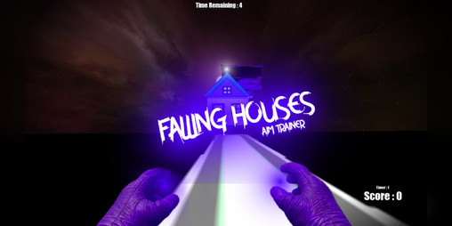 Cover image for FALLING HOUSES
