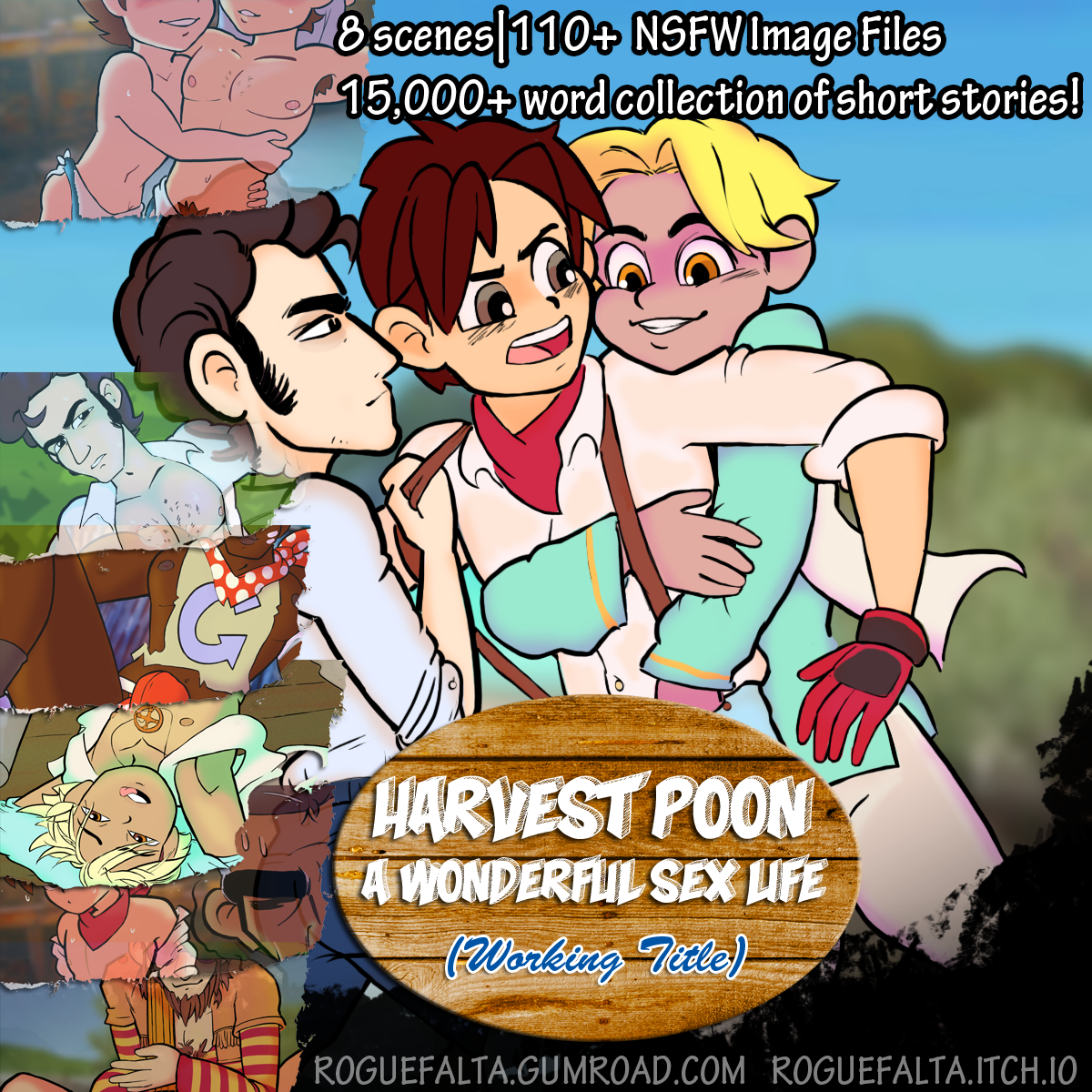 R18: Harvest Poon - A Wonderful Sex Life (Working Title) by roguefalta