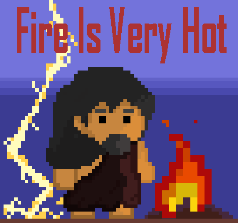 Fire is very hot !