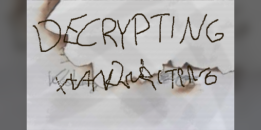 Cover image for Decrypting Handwriting