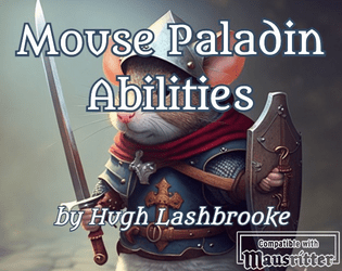 Mouse Paladin Abilities  