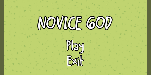 Cover image for Novice God