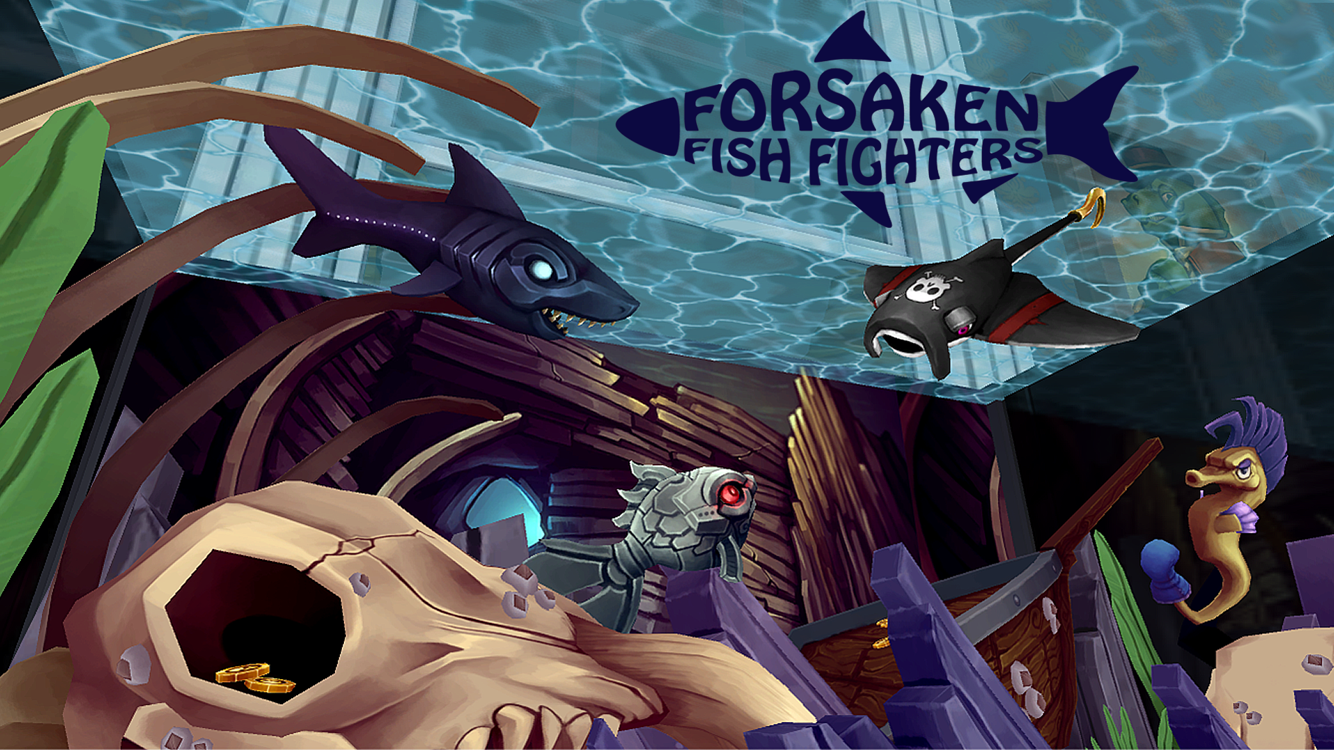 Forsaken Fish Fighters by donnylaplume