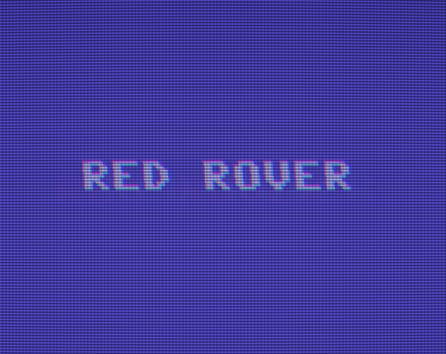 RED ROVER by DeadPixel