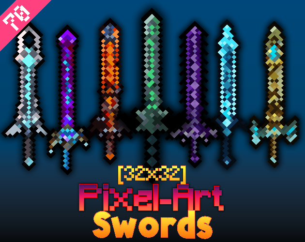 A 32x32 sword : r/PixelArt
