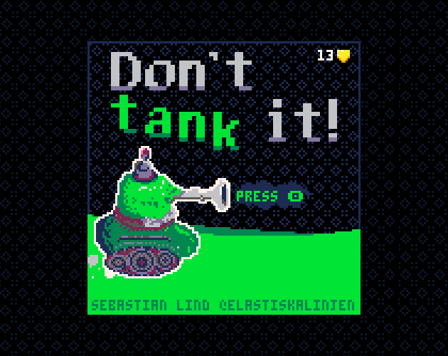 Cover image for Don't tank it!