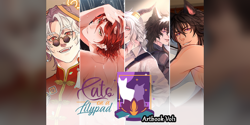 Cover image for Cats on a Lilypad: Artbook Volume 1