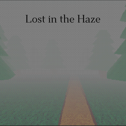 Lost in the haze cover