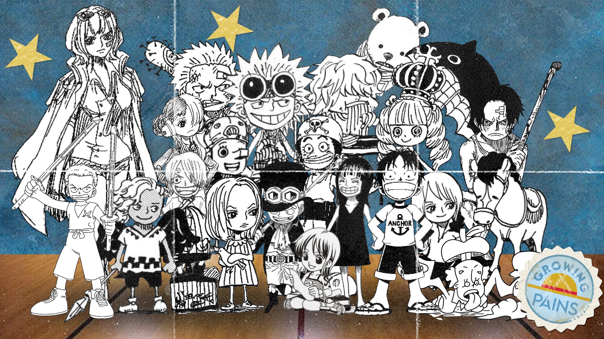 One Piece Growing Pains Zine by One Piece Growing Pains Zine