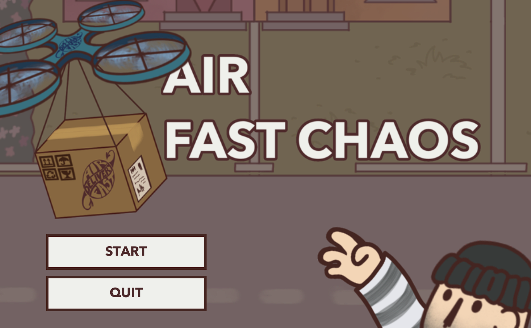 Air Fast Chaos - Ludum Dare 53