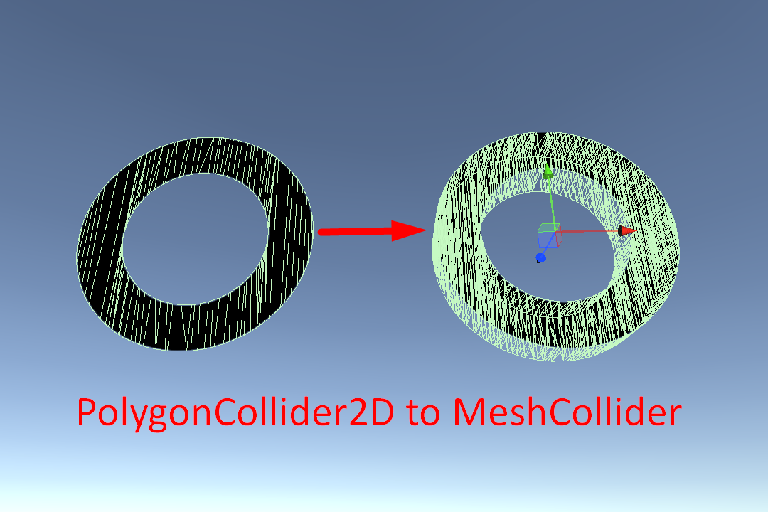 Unity PolygonCollider2D to MeshCollider Tool