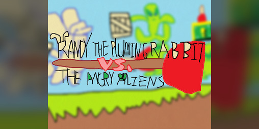 Cover image for Randy The Plumbing Rabbit Vs The Angry Aliens