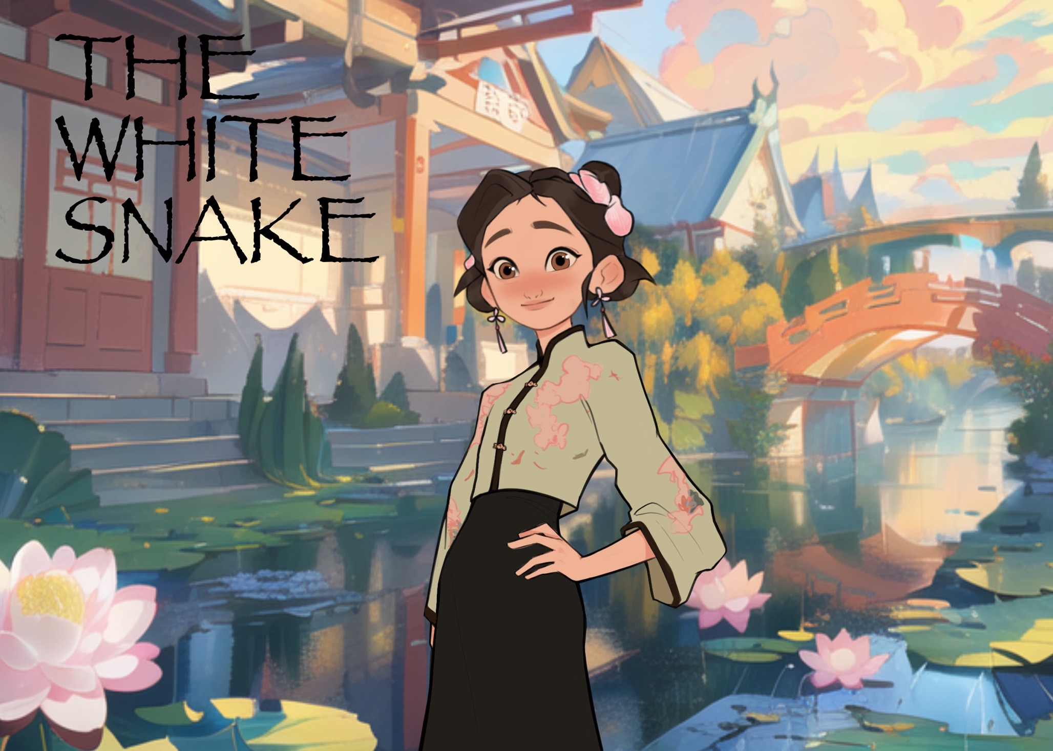 Cover image for The White Snake