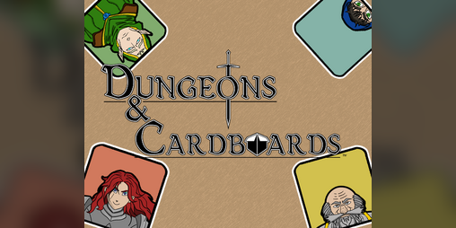 Cover image for Dungeons & Cardboards