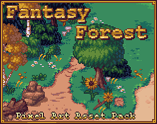 Free Pixel Art Pack - Tiny Forest by SlowDevelopment