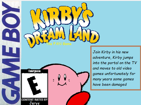 Kirby's Dream Land the FAN Game