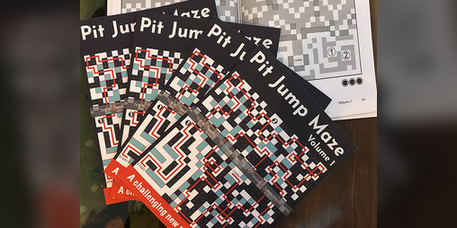 Cover image for Pit Jump Maze: Volume 1