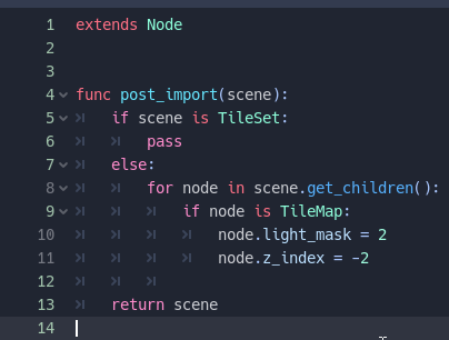 Simple import script