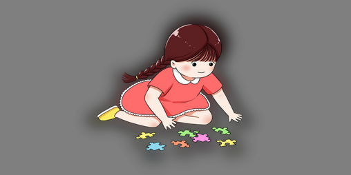 Cover image for The title screen became a puzzle