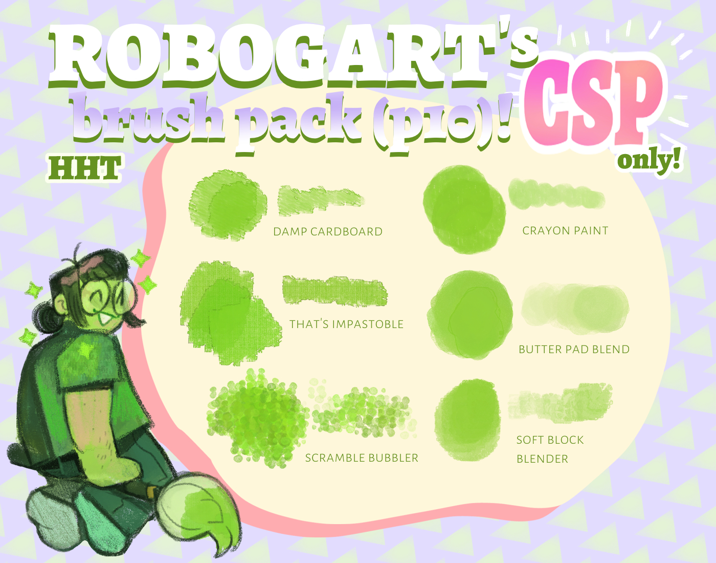 ROBOGART's Brush Pack (P10)! [CSP brushes, .sut files!] by robogart