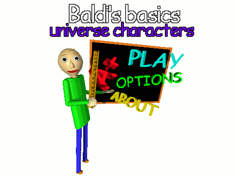 Baldi's basics Universe character by Copybasics_official