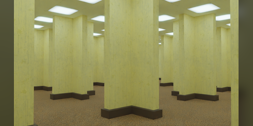 Low-res Backrooms and Poolrooms textures by GibbonGL