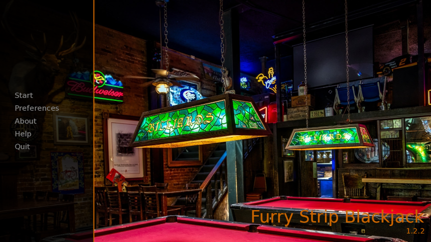 Cover image for Furry Strip Blackjack