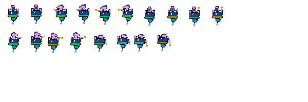 Cop spritesheet