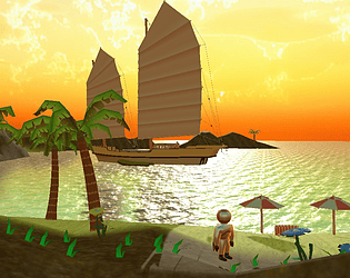 Sunset Lagune