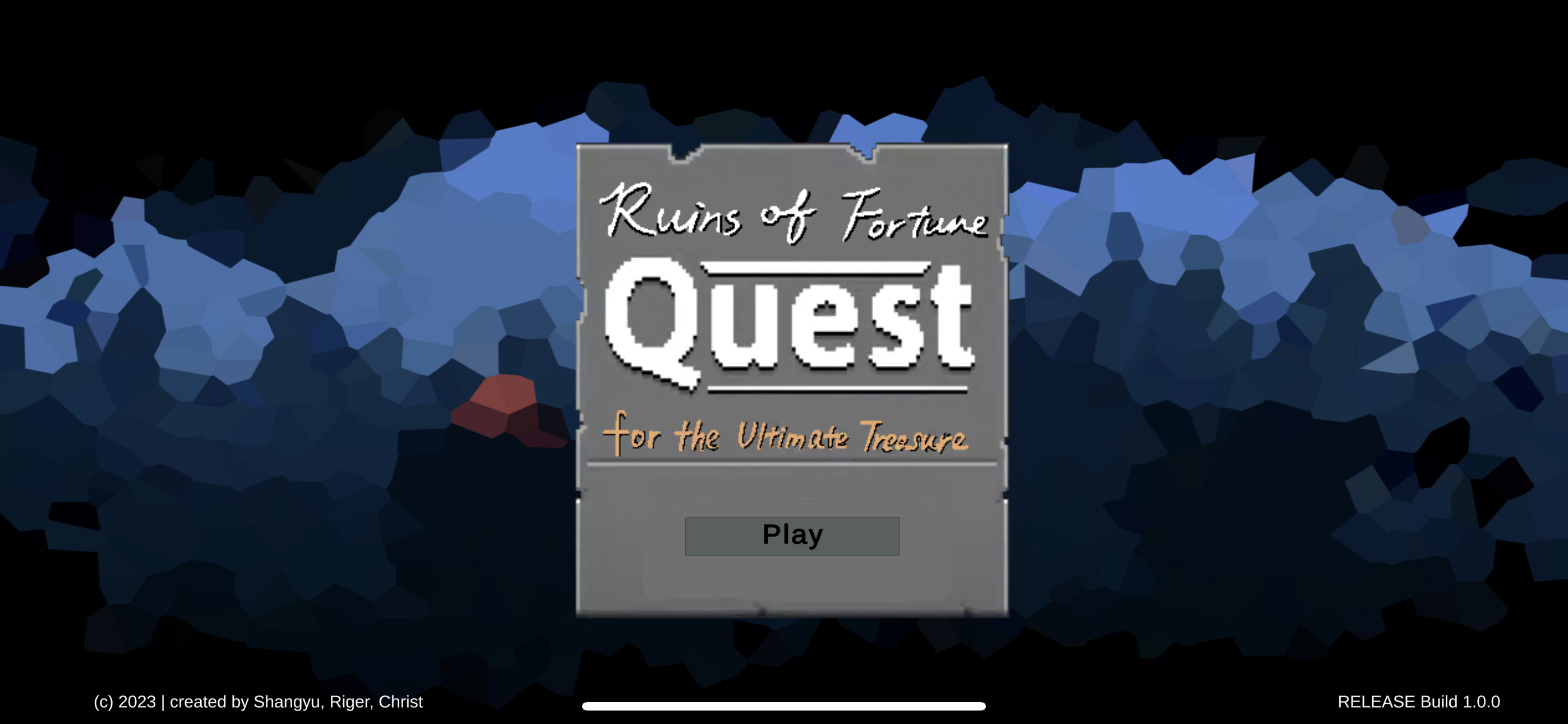 "Ruins of Fortune:  The Quest for the Ultimate Treasure"