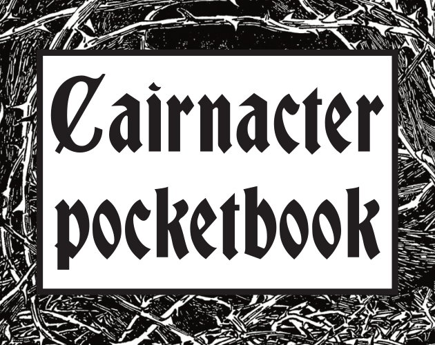 Cover image for Cairnacter pocketbook