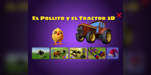Cover image for El Pollito y el Tractor 3D