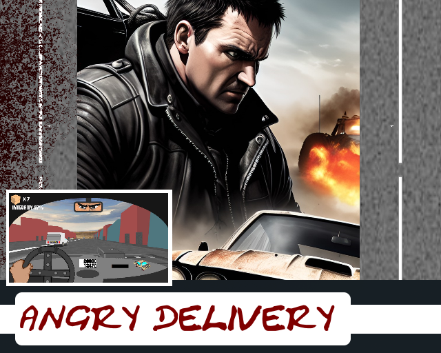 Cover image for ANGRY DELIVERY