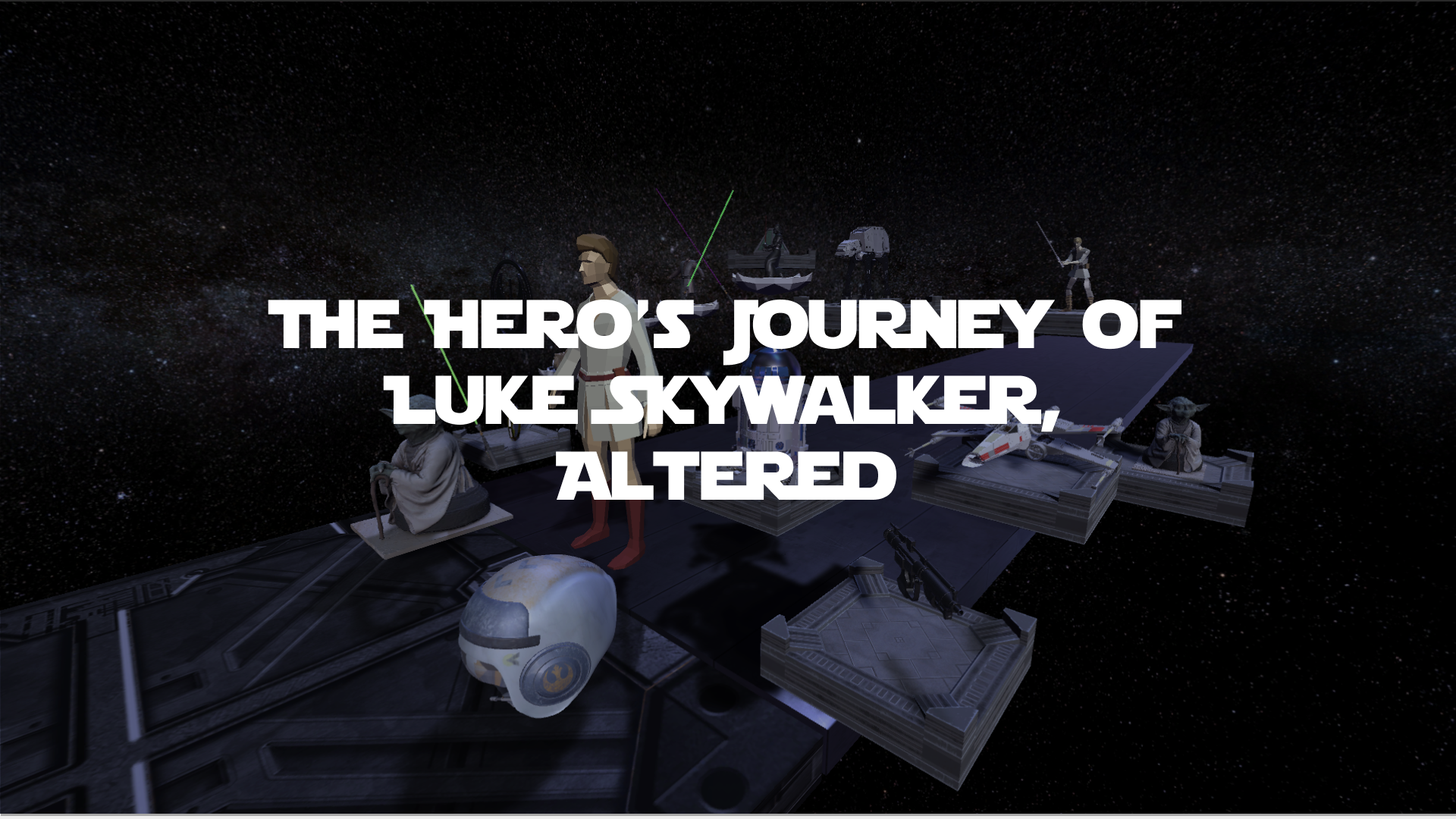 The Hero's Journey of Luke Skywalker, Altered