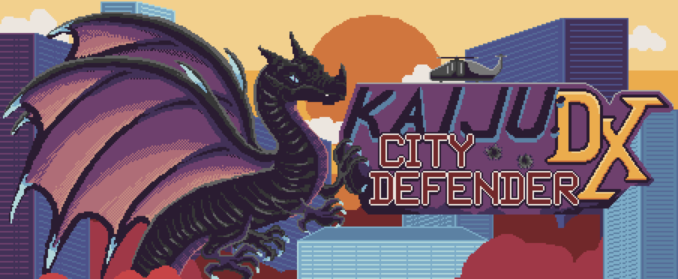 Kaiju City Defender DX