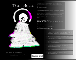 The Muse   - A mission board NPC for Death in Space 