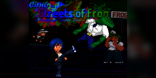 Cover image for Touhou: Cirno in Streets of Frog