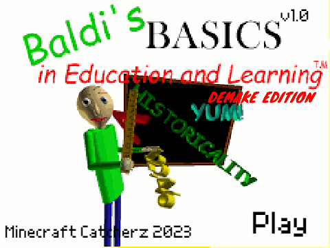 Baldi's Basics: Demake Edition