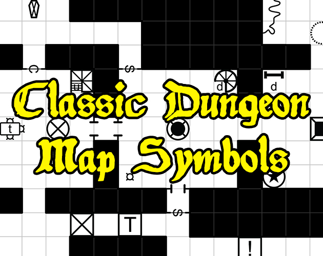 Dungeon Map Symbols