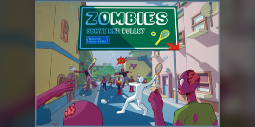Cover image for Zombies: Serve and Volley