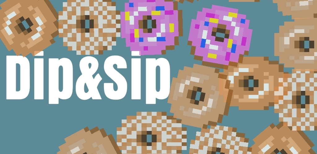 Dip and Sip Donut toss physics game by ikoiku