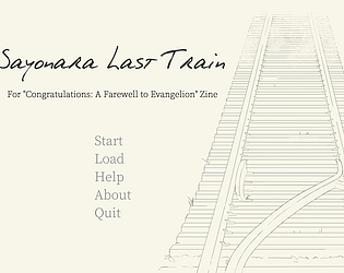 Sayonara Last Train [Evangelion fangame]
