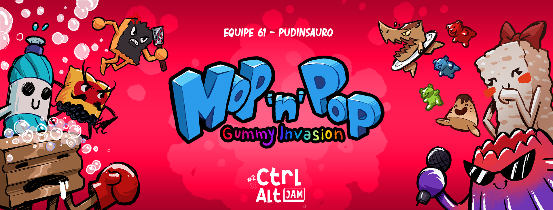 Mop'n'Pop: Gummy Invasion