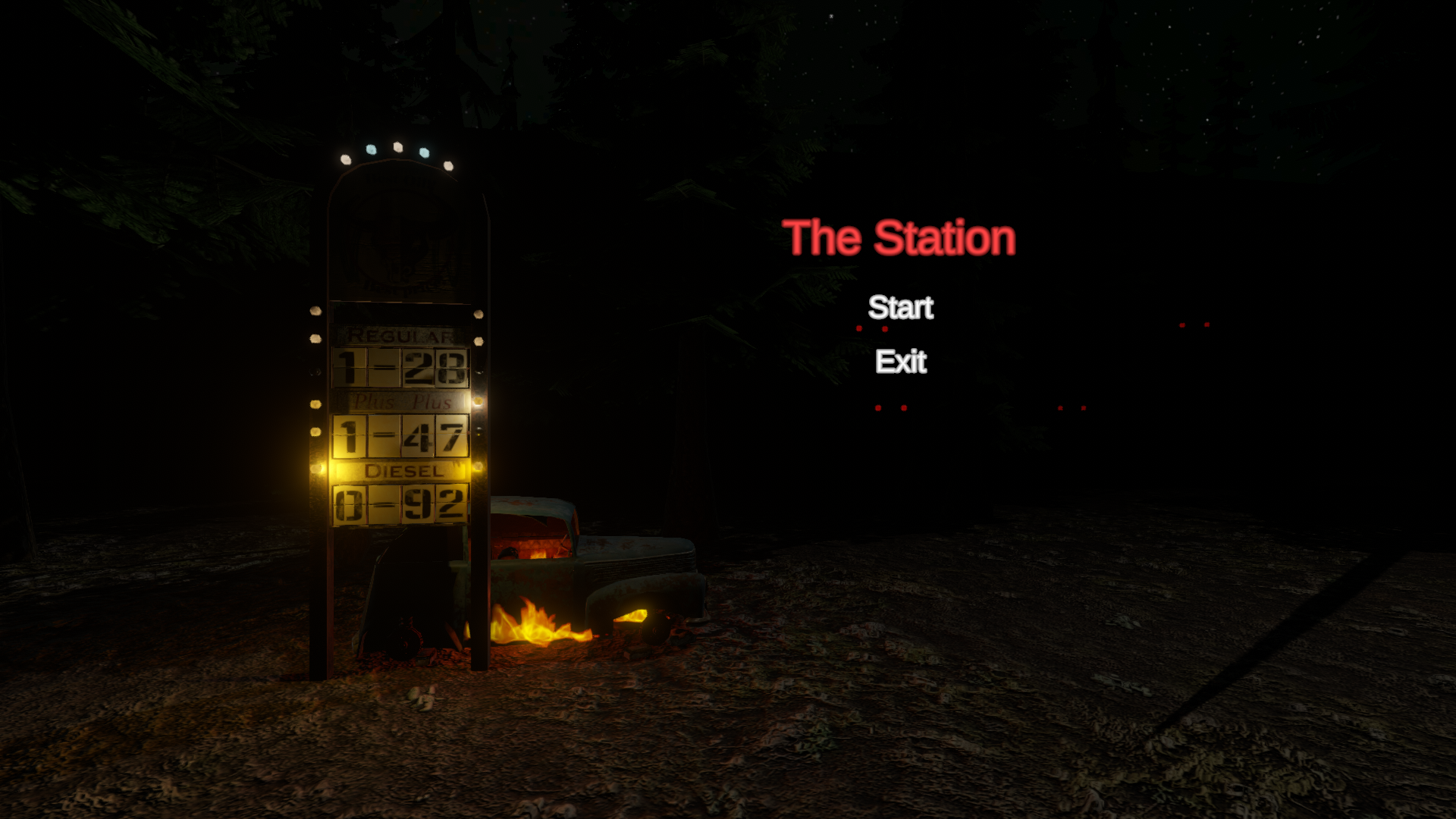 Haunted Gas Station