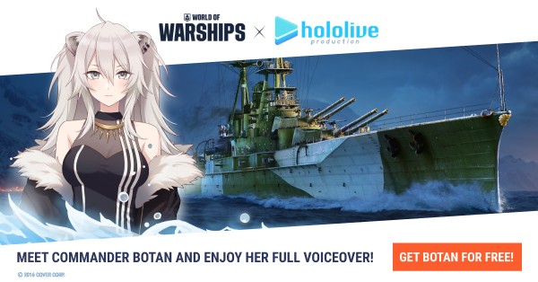 World of Warships - HoloLive Partnership Continued! - itch.io